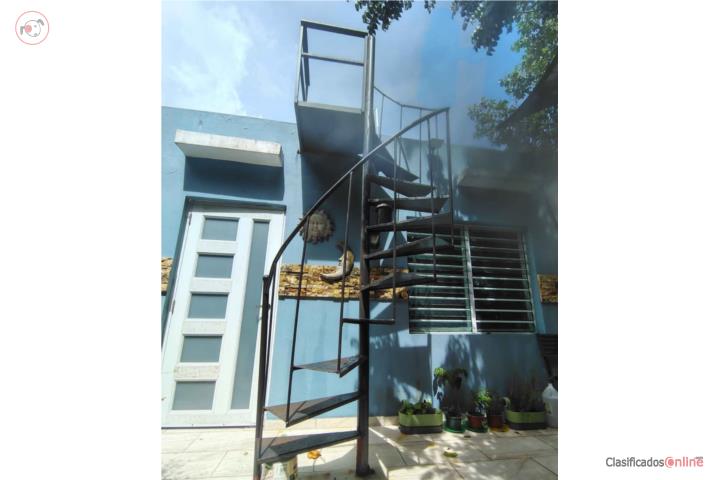 Escalera espiral acero , Puerto Rico
