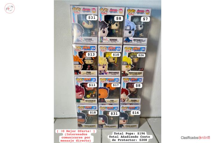 Lote #1 Funko Pops, Puerto Rico