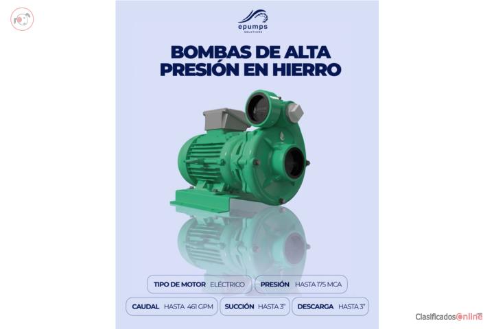 Bomba Barnes Alta Presión Model QE1.5 30-1CE, Puerto Rico