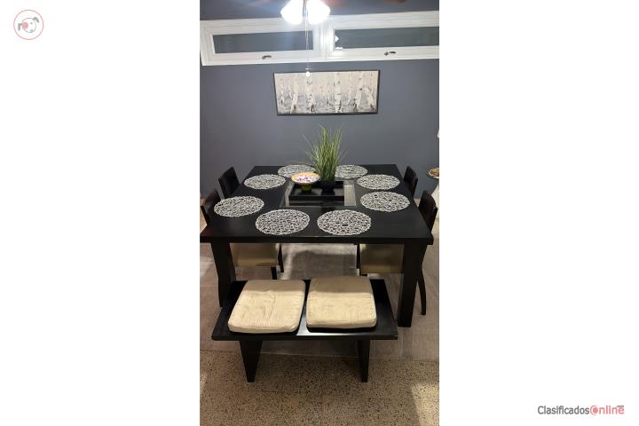 Mesa de madera 8 personas , Puerto Rico