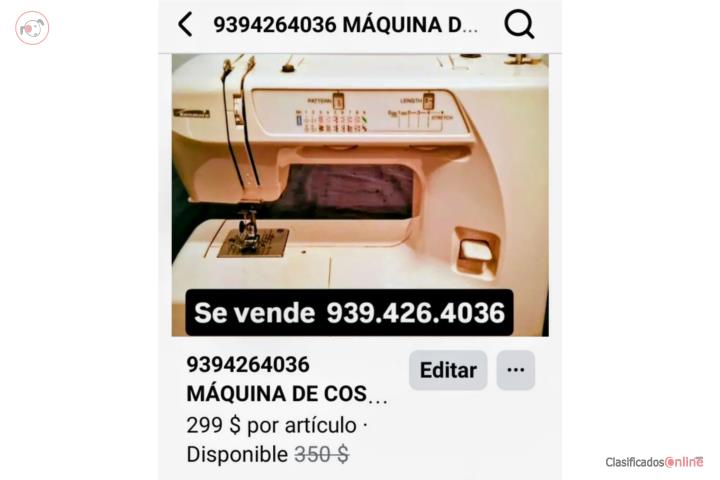 Máquina de coser KENMORE????, Puerto Rico