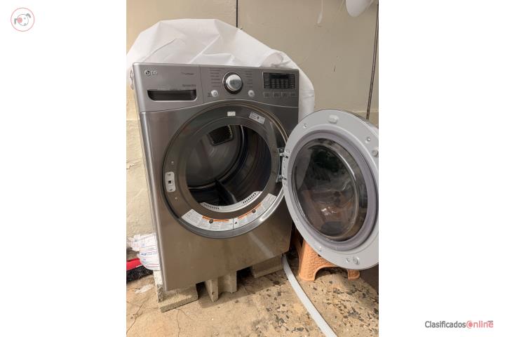 Secadora eléctrica LG TrueSteam  $475 OMO, Puerto Rico