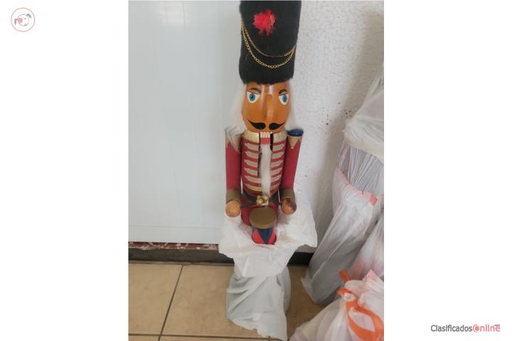 Nutcrackers ( cascanueces ) navideños madera , Puerto Rico