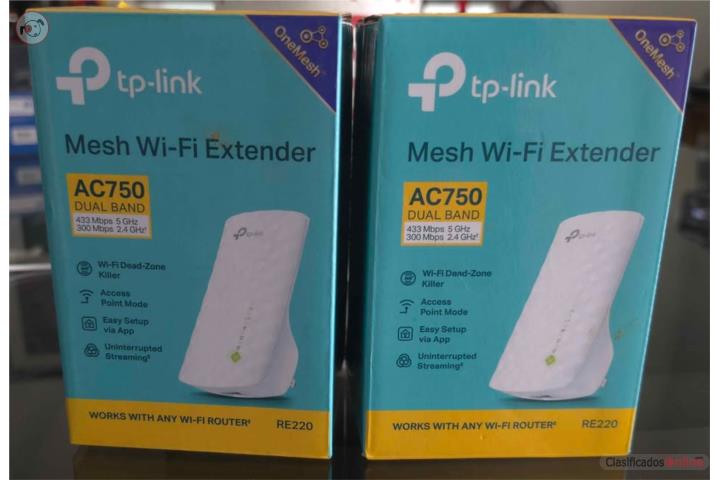 2 Mesh WiFi extenders. Usados en buen estado., Puerto Rico