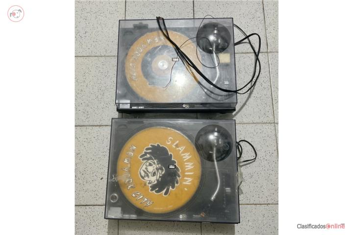 Platos de Dj (turntables) MK2 Technics $650 2, Puerto Rico