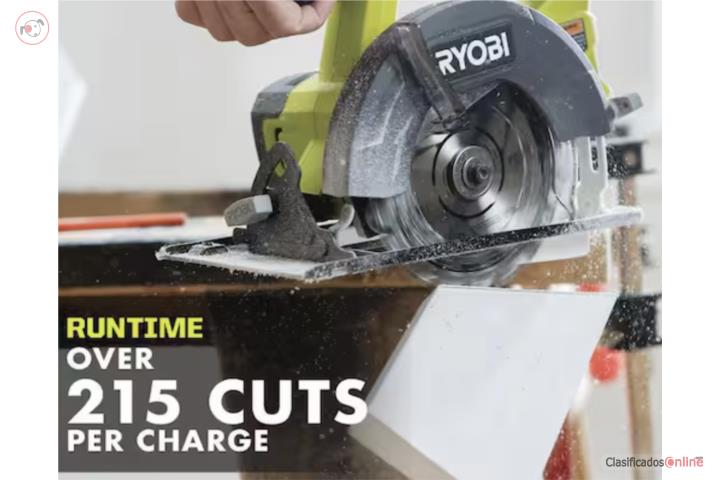 Sierra Circular RYOBI 18V 5-1/2 , Puerto Rico