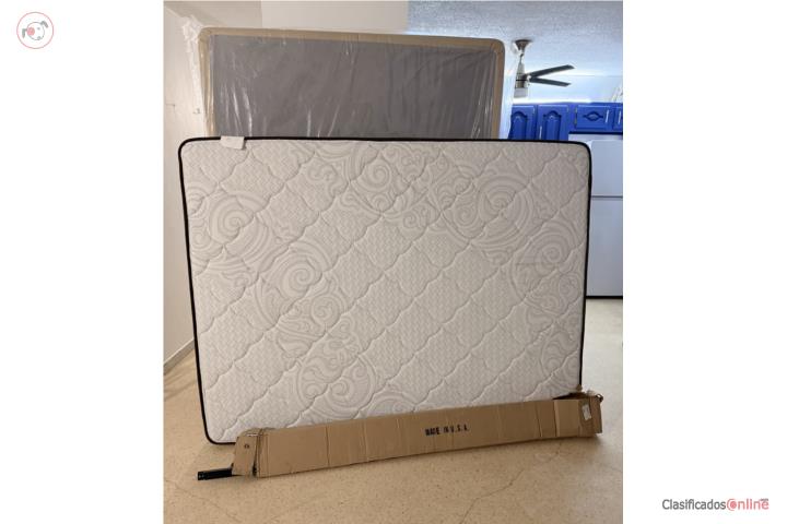 BOX SPRING SERTA, MATTRESS NO ES SERTA QUEEN, Puerto Rico