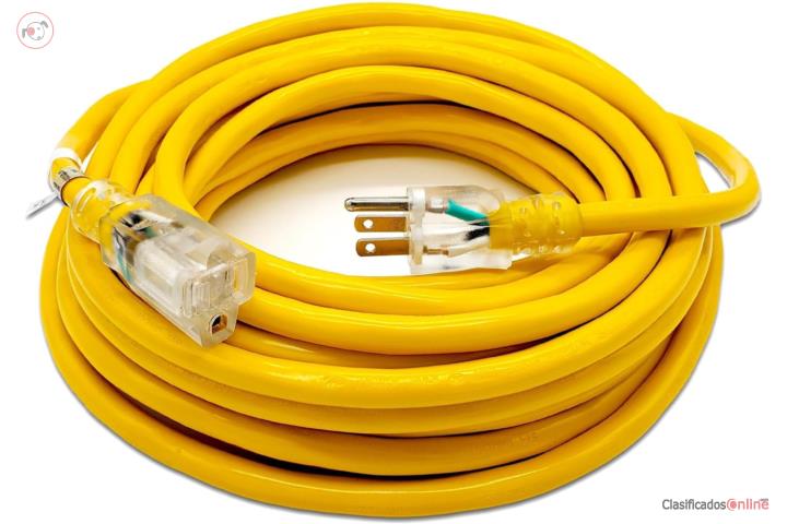 50 ft 10 Gauge Outdoor Extension Cord, Puerto Rico