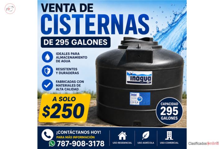 Se venden cisternas 295 gal., Puerto Rico