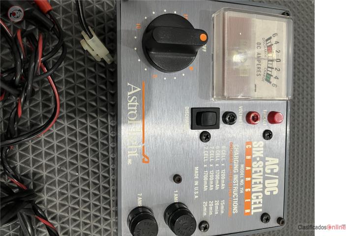 Cargador AstroFlight AC/DC Six-Seven Cell, Puerto Rico