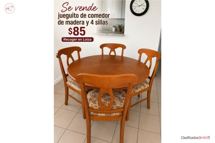 Juegos de comedor(venta de garaje), Puerto Rico
