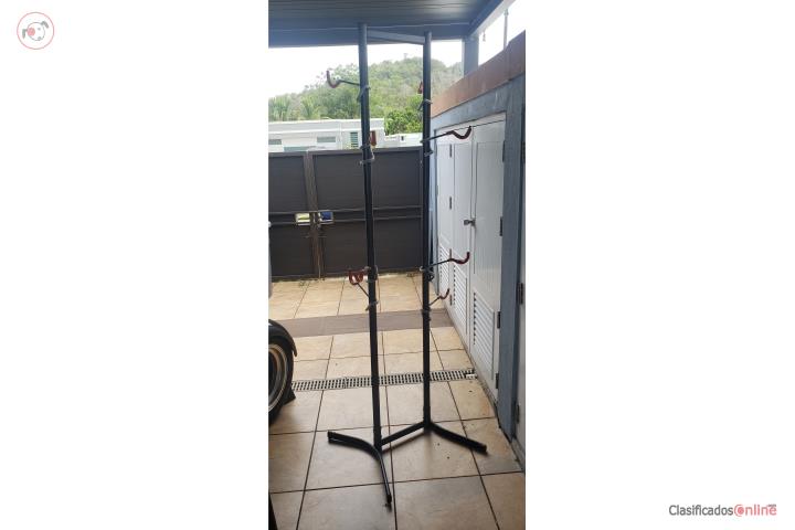 Rack para 4 bicicletas adjustable, Puerto Rico