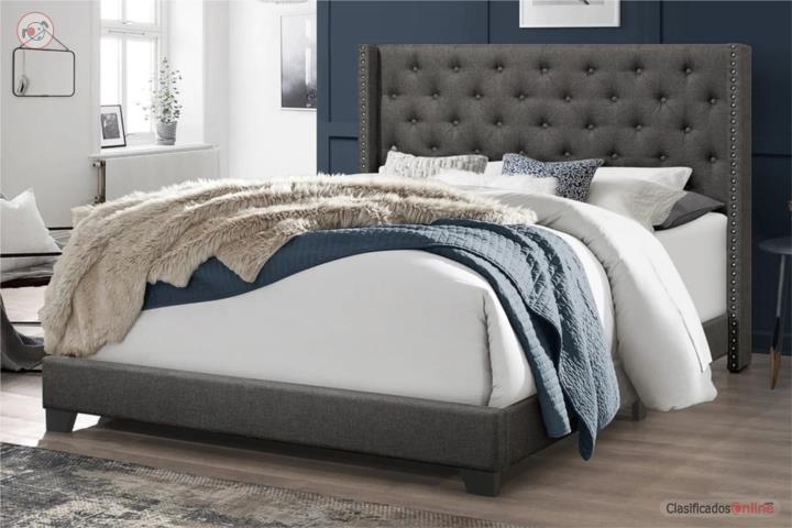 Cama queen nueva en caja sin mattress, Puerto Rico