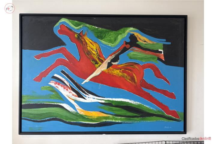 John Balossi 2004 Fire Pata  Obra Original, Puerto Rico