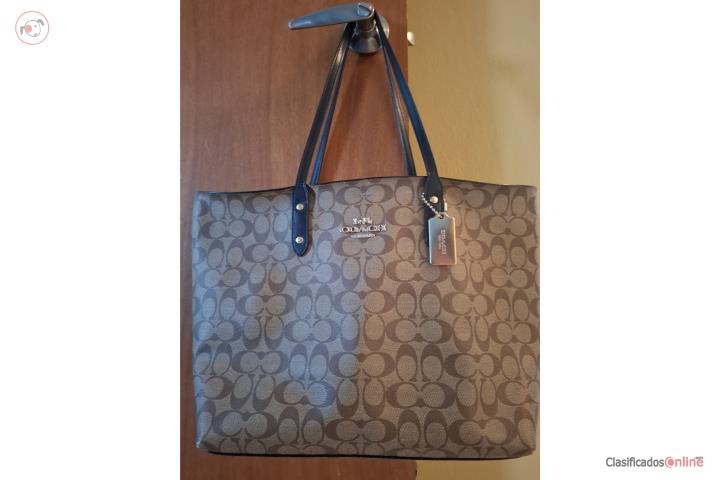 Cartera marca coach en piel, Puerto Rico