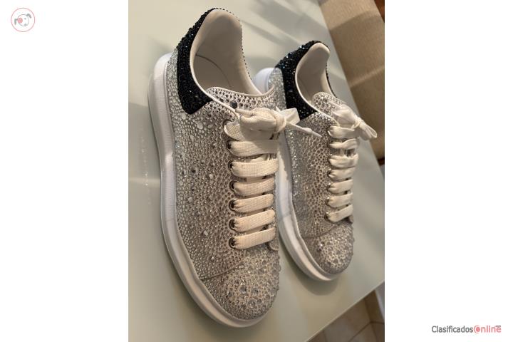 Tenis Alexander Mcqueen Oversized Crystal , Puerto Rico
