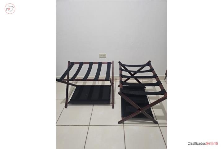 Portaequipajes de madera en Barceloneta