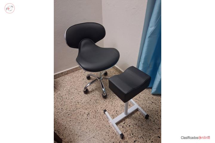 Silla pedicura, reposa de pies , Puerto Rico