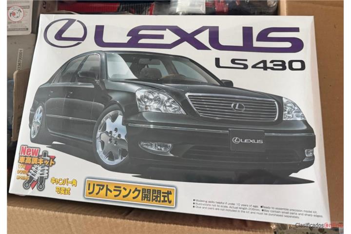 LEXUS LS430 1/24 PLASTIC MODEL KIT JAPANESE , Puerto Rico