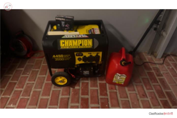 Planta Electrica Champion 4450, Puerto Rico