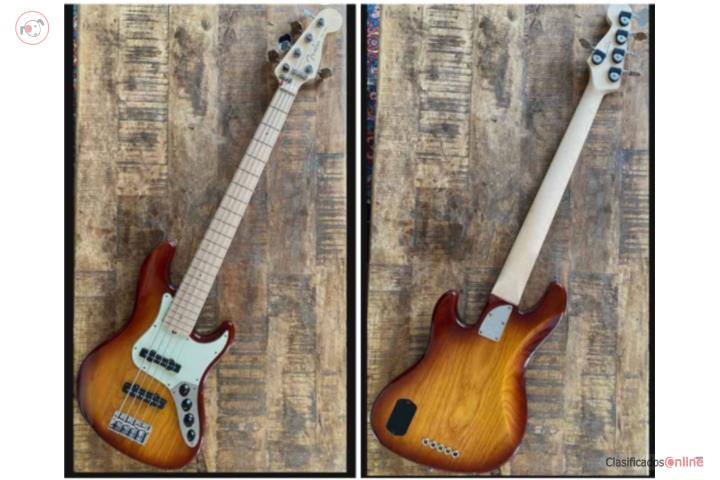 Se vender Fender Jazz Bass Delux V 2008, Puerto Rico
