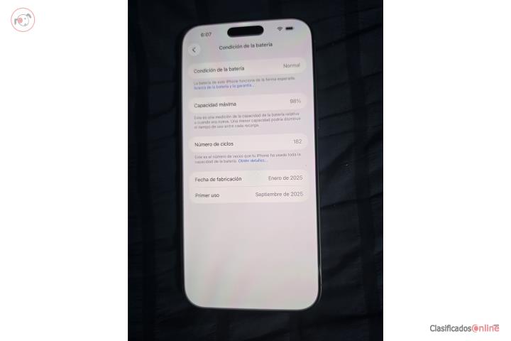 Iphone 16 Pro Max 256gb, Puerto Rico