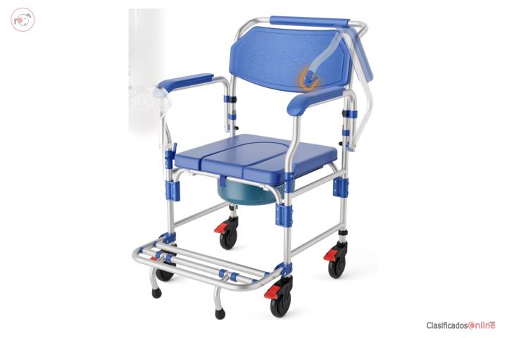 Silla de ruedas con inodoro portátil , Puerto Rico