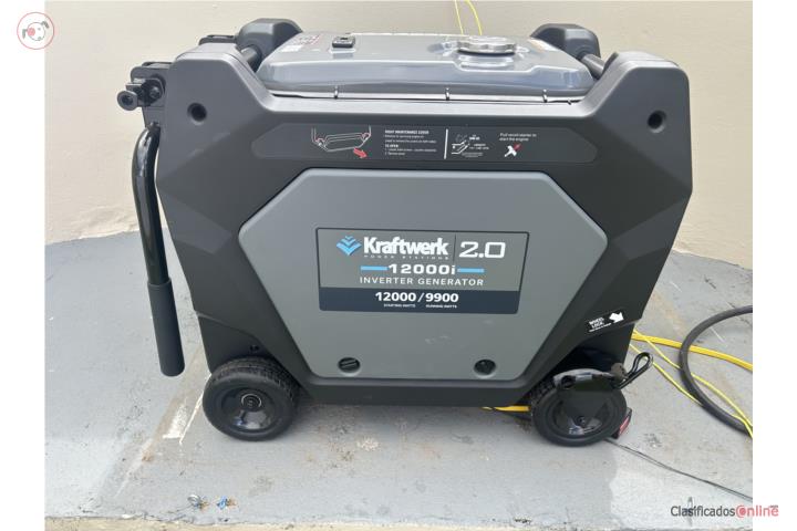 Generador nuevo Kraftwerk 12,000 inverter, Puerto Rico