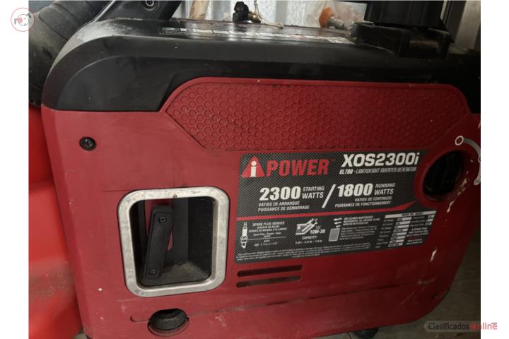 Planta generador 2,300W, Puerto Rico