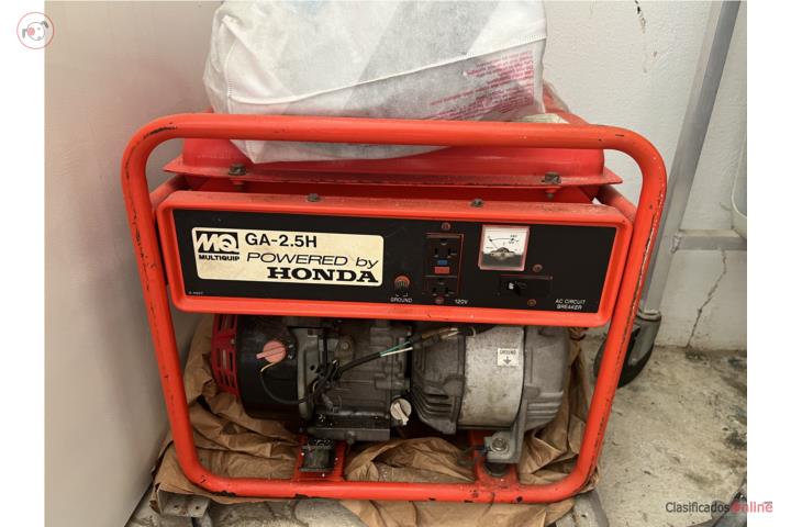 Multiquip GA-2.5H 2500W Portable Generador Po, Puerto Rico