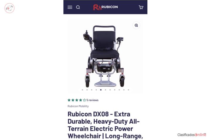 Silla de ruedas eléctrica Rubicon, Puerto Rico