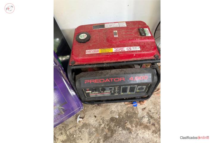 Planta eléctrica predator 4000 watts  piezas, Puerto Rico