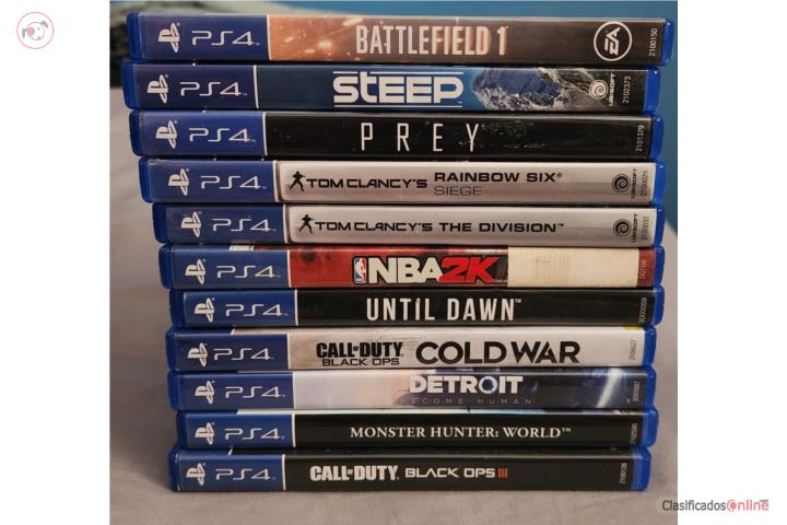 Juegos de PS4 11 juegos, Puerto Rico
