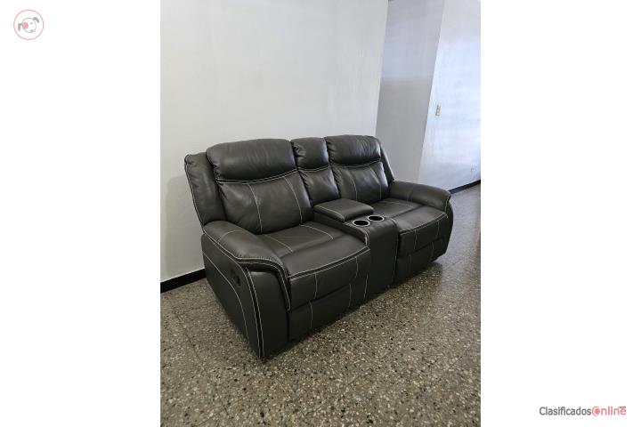 Reclinable doble con gabeta manual, Puerto Rico