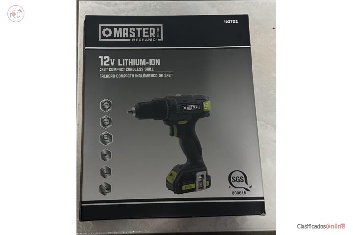 Taladro inalámbrico 12V 3/8, Puerto Rico