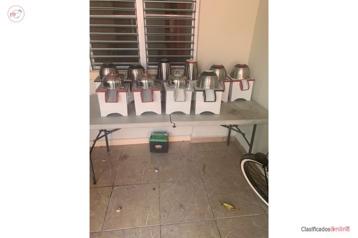 Máquina de moler guineos, Puerto Rico
