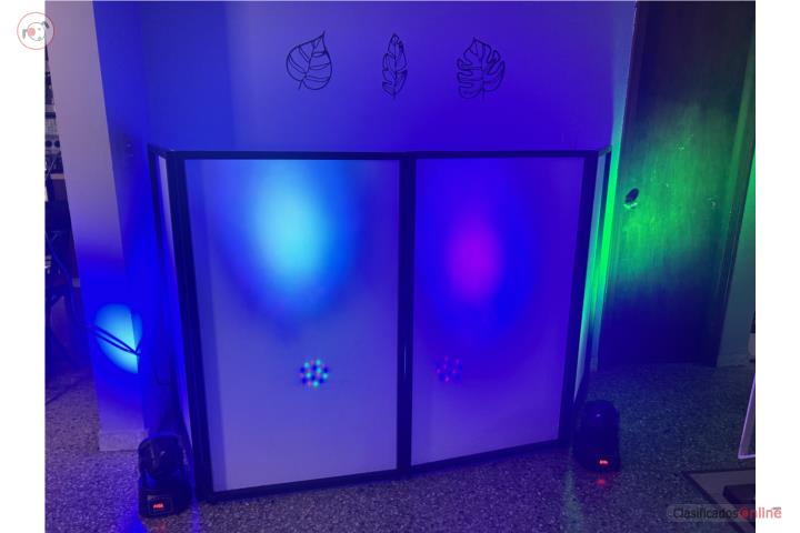 Combo DJ: 4 Luces + DJ Booth, Puerto Rico