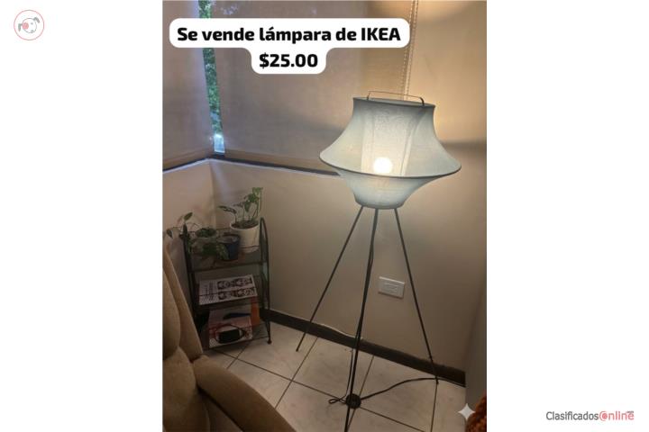 LAMPARA DE IKEA COLOR AZUL, Puerto Rico