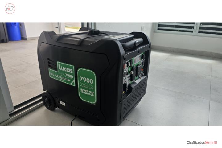 Generador inverter LUCAS 7900 watts, Puerto Rico