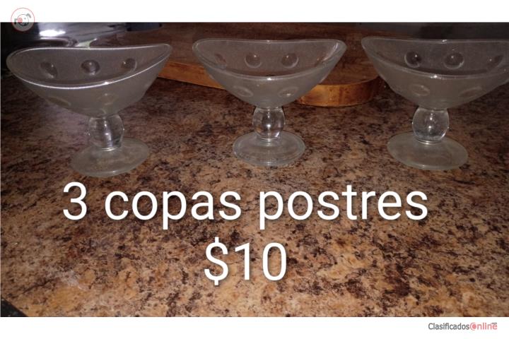 Copa para mantecado  cristal, Puerto Rico