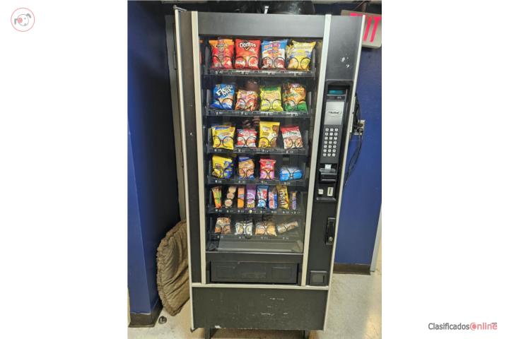 Venta maquinas snacks Crane 160 como nuevas, Puerto Rico