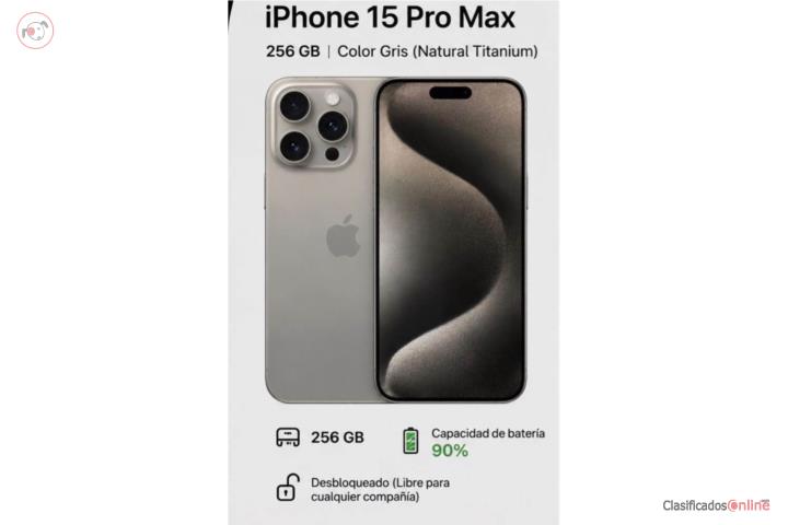DESBLOQUEADO IPHONE 15 PRO MAX, Puerto Rico