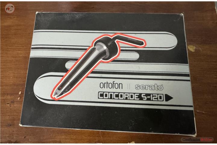 Agujas ortofon Concorde s-120 serato para Dj, Puerto Rico