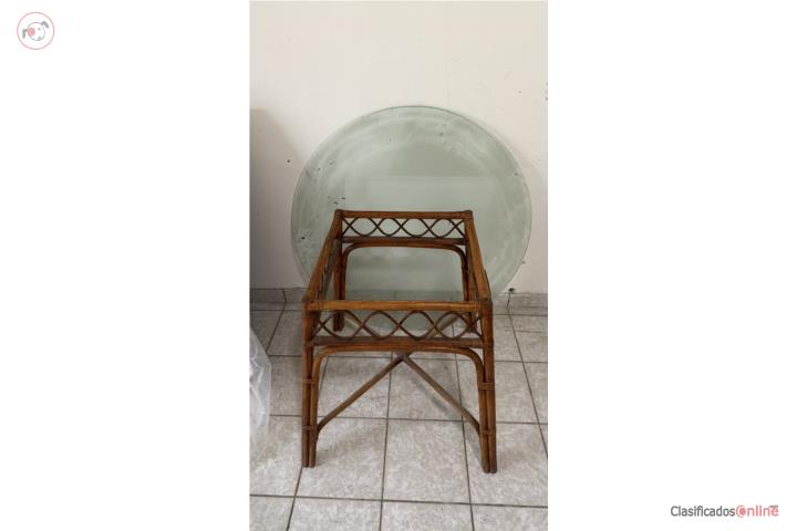 Mesa comedor con cristal , Puerto Rico