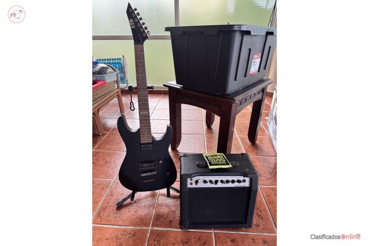 Guitarra eléctrica y amp LTD ESP , Puerto Rico