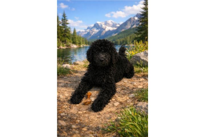 GoldenDoodle Standard Negra  Puerto Rico