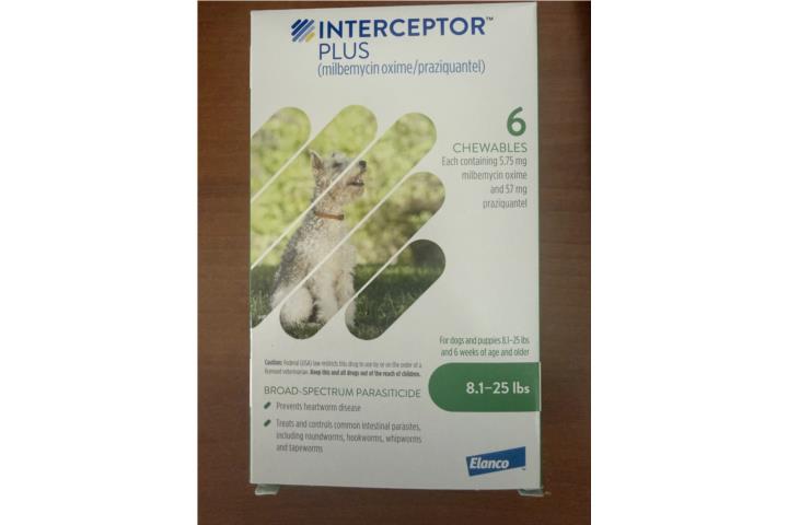 INTERCEPTOR PLUS 8.1-25 LBS Puerto Rico