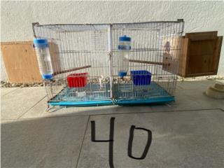 Jaulas y nidos lovebird,periquitos  Puerto Rico