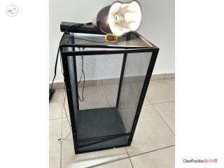 Terrario completo para camaleon y/o reptiles Puerto Rico