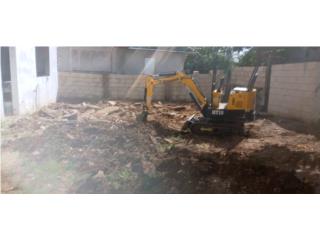 Equipo Construccion Puerto Rico Mini excavadora